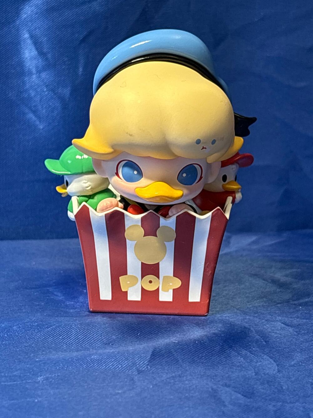 Popmart Dimoo World Disney Donald Duck Popcorn Box Figurine